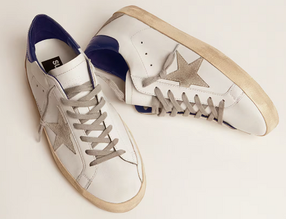 Super-Star with a suede star and blue reinforcement