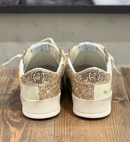 Ball Star in gold glitter