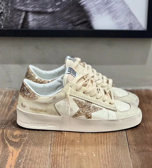 Ball Star in gold glitter