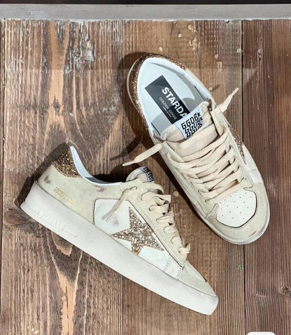Ball Star in gold glitter