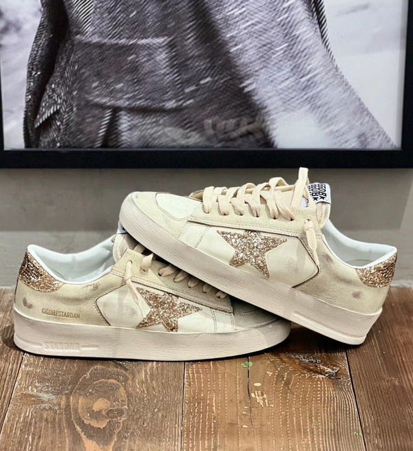 Ball Star in gold glitter
