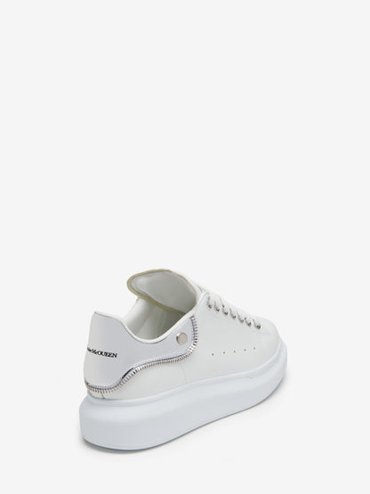 Oversize in silver white